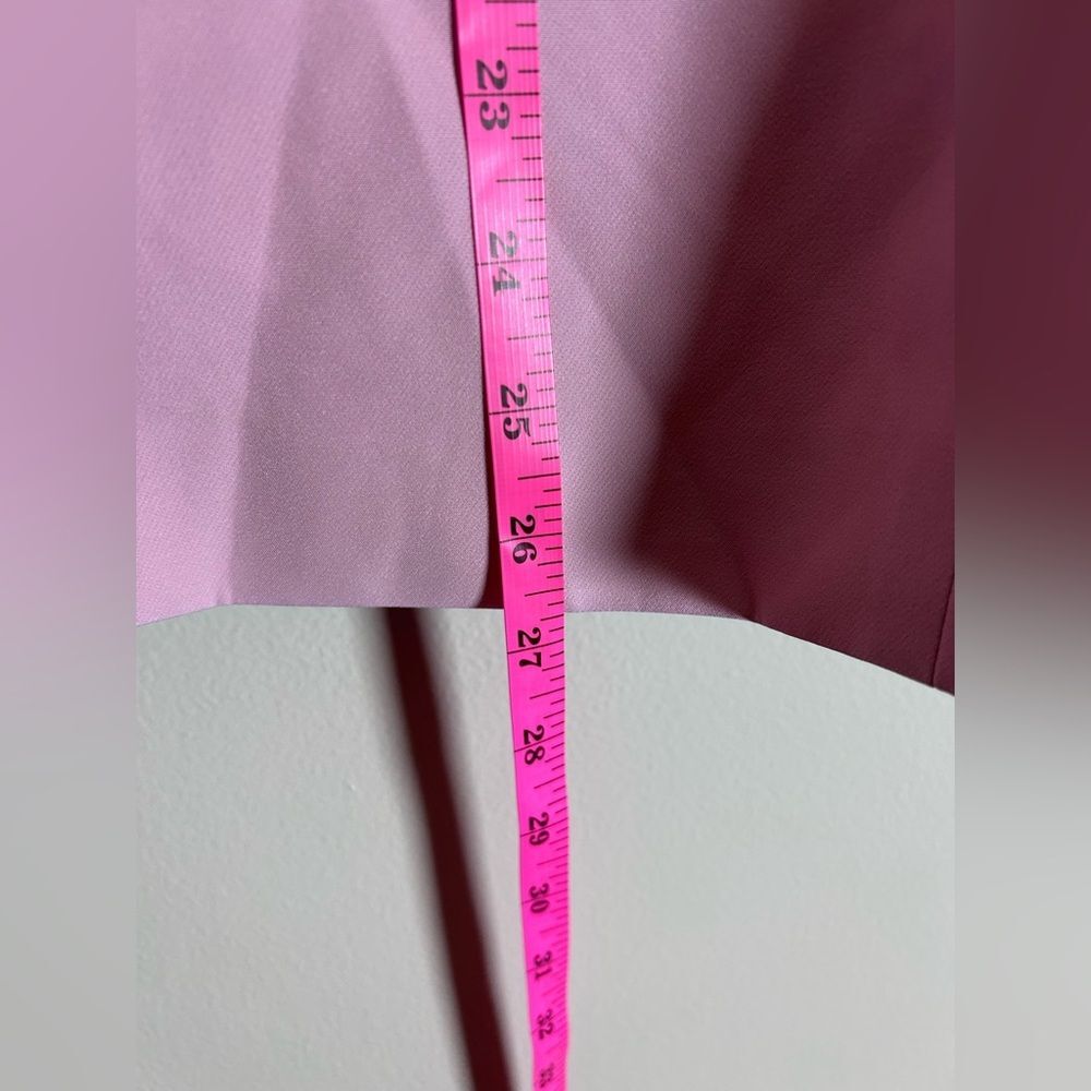 NWOT Womens pink Blazer Jacket Open Front one button with Pockets size XL - Picture 8 of 9